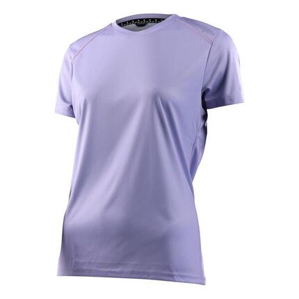 Maillot VTT femme respirant manches courtes LILIUM violet