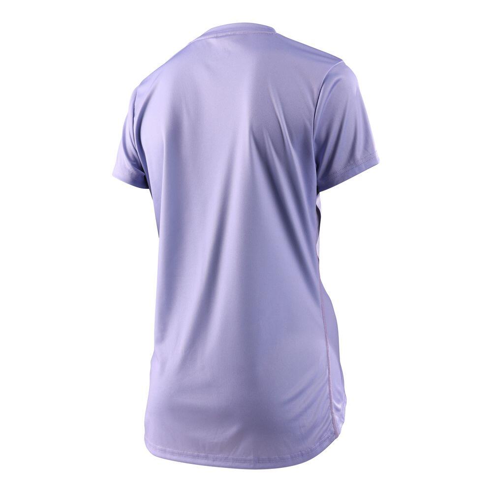 Maillot VTT femme respirant manches courtes LILIUM violet 2/2