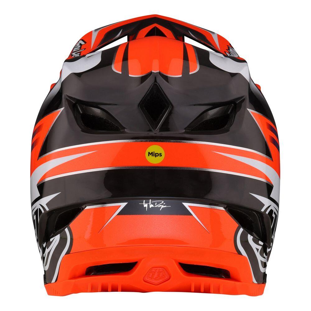 Casco MTB D4 CARBON in carbonio ultraleggero Rosso Uomo 4/5