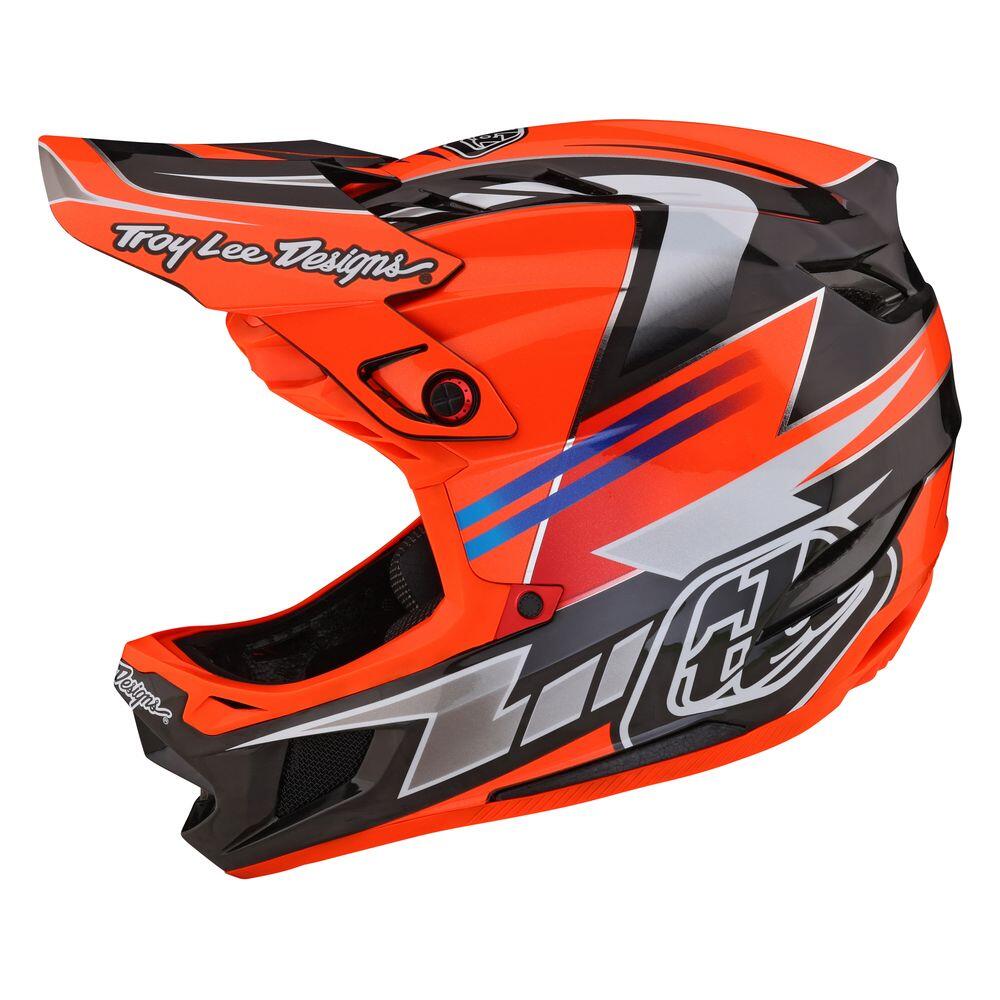 Casco MTB D4 CARBON in carbonio ultraleggero Rosso Uomo 2/5