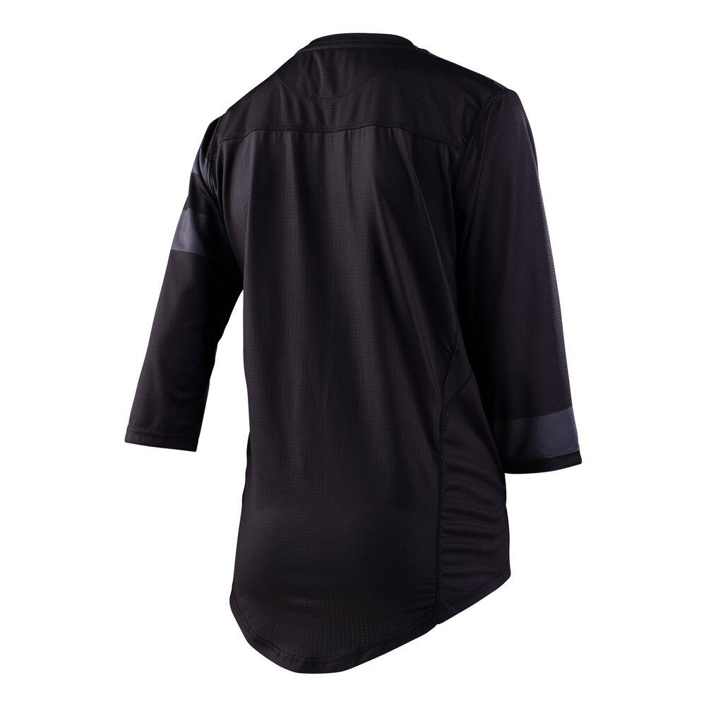Maillot VTT ultra stretch manches trois-quarts MISCHIEF pour femme Noir 2/2