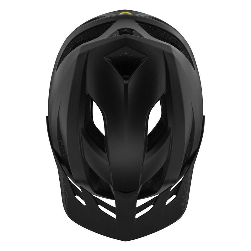 Casco MTB FLOWLINE POINT con 14 fori di ventilazione  Nero