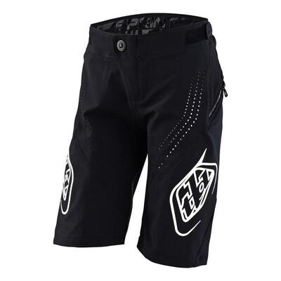 Pantaloncini MTB SPRINT leggeri per DH ed Enduro per bambino Nero