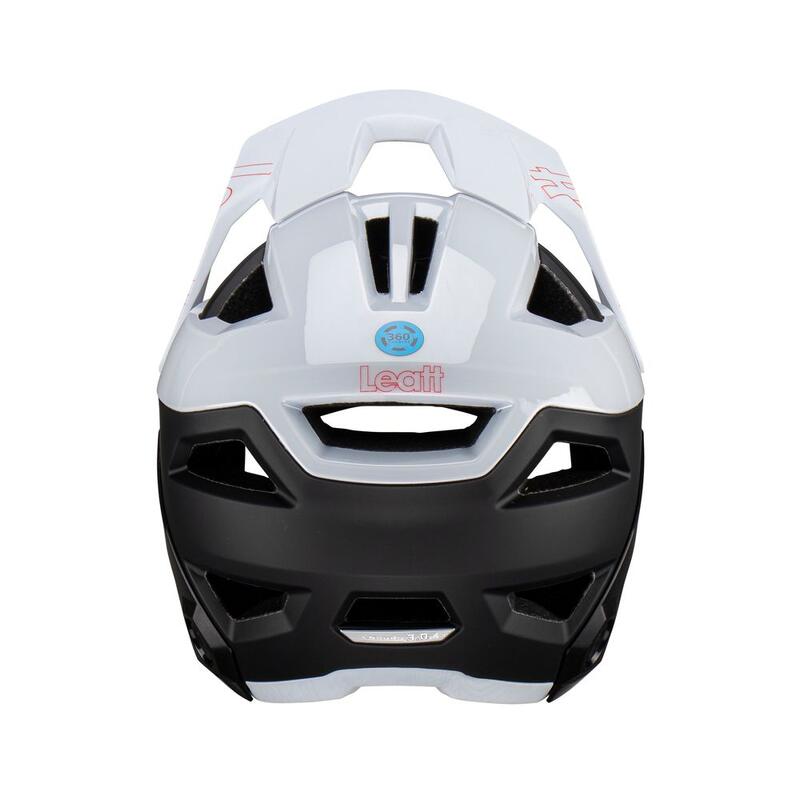 Casco MTB 3.0 per Enduro versatile con mentoniera removibile Bianco Uomo