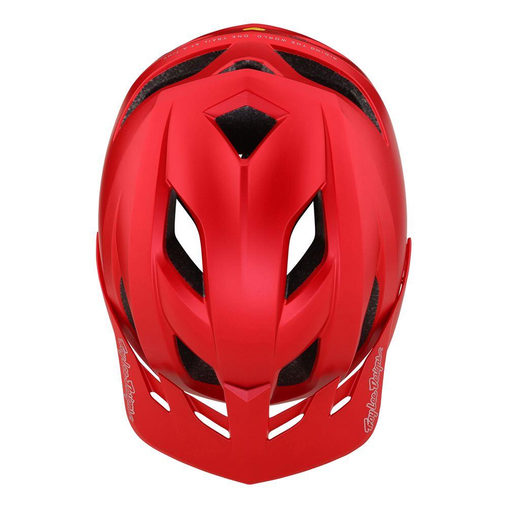 Casque VTT Flowline avec 14 aérations Rouge Homme 4/5