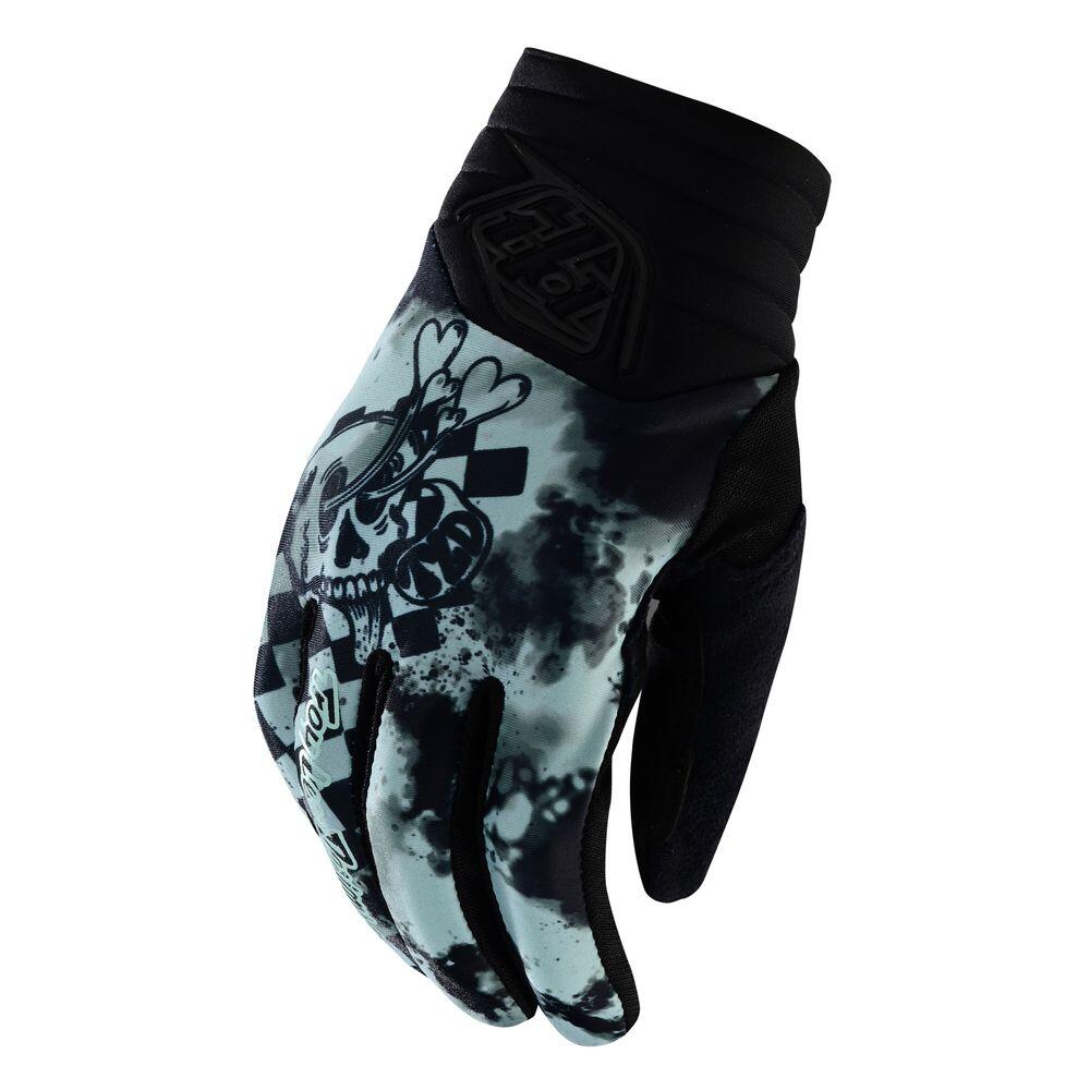 Tld - Troy Lee Designs - Gants Vtt Luxe Ventilés Et Élastiques Pour Femme Vert - Mitaines - Vert - M. - Decathlon