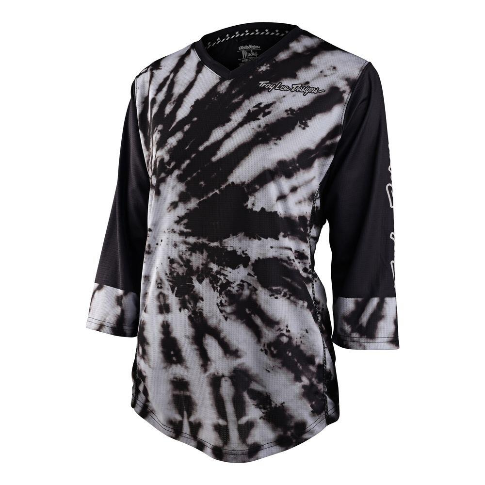 Maglia MTB MISCHIEF ultra elasticizzata con manica a tre quarti donna Nero |  Tld - Troy Lee Designs