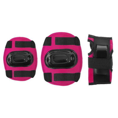 Erwachsene Inline Skate Schutzset - H108. schwarz