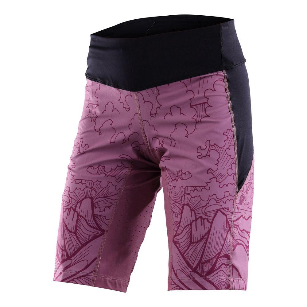 Short VTT stretch LUXE Shell pour femme Rouge 1/2