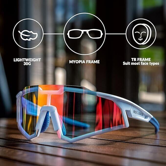 Polarisierte Fahrradbrille Rockbros SP297 5/7