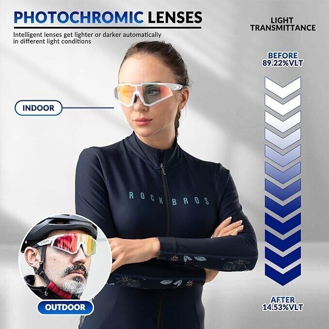 Polarisierte Fahrradbrille Rockbros SP297 6/7
