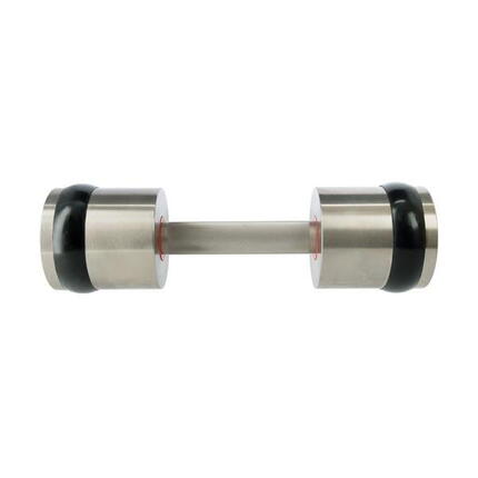 Set d'haltères chromés - 2 x 10 kg