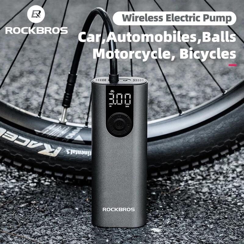 Elektrická cyklistická pumpa Rockbros 2/7