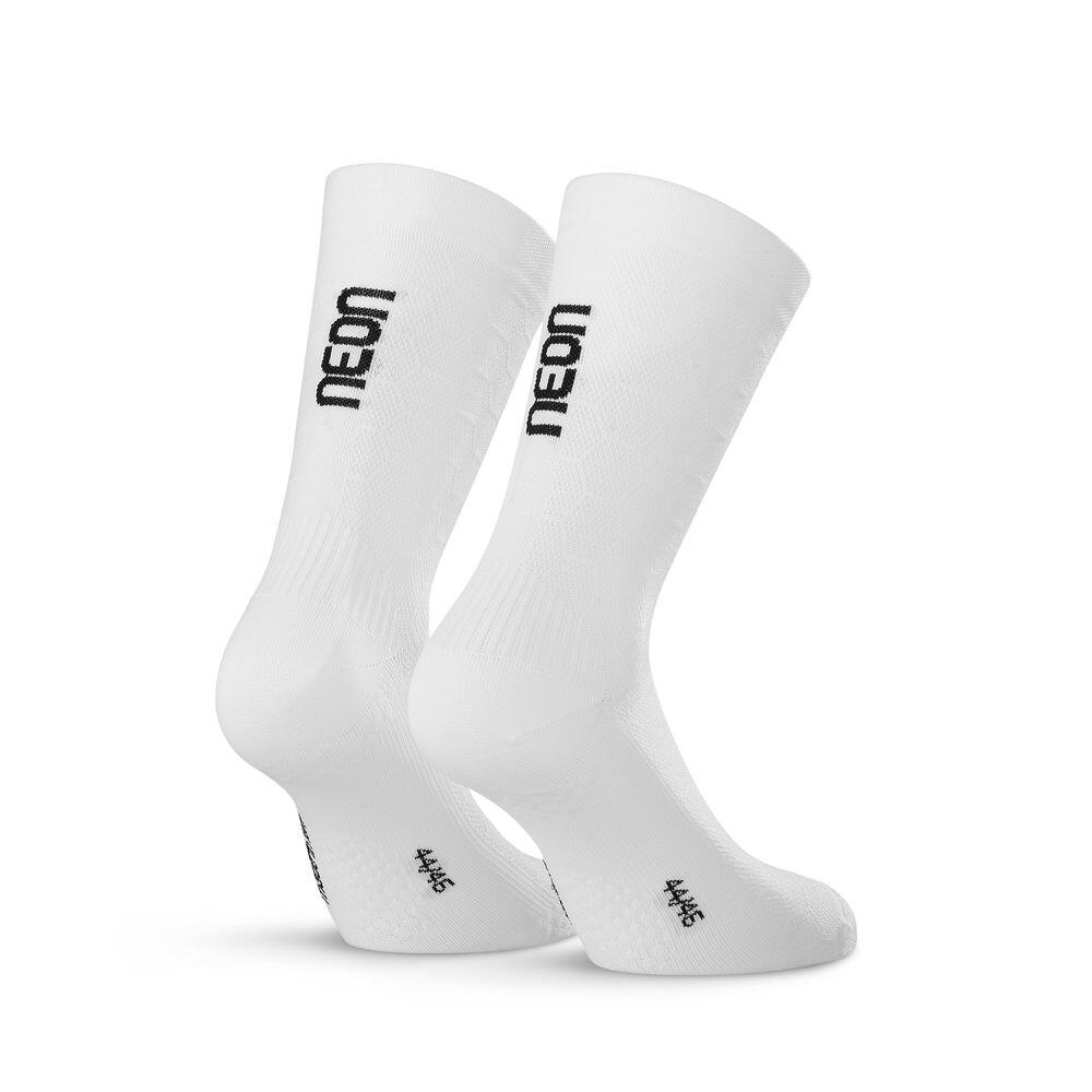Chaussettes de cyclisme 3D blanches 2/2