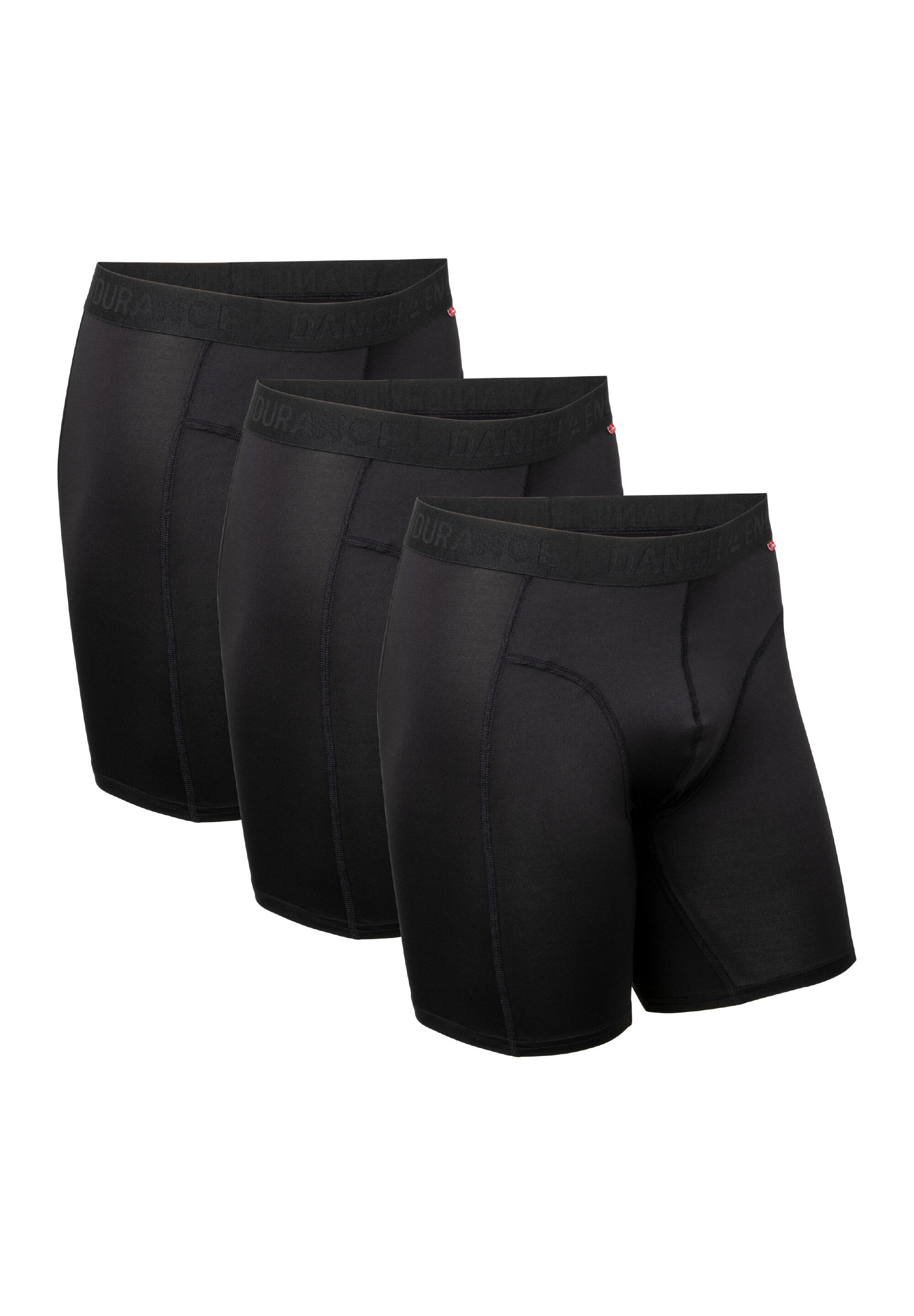 DANISH ENDURANCE Boxershorts Sports Trunks Extra schwarz atmungsaktiv hygienisch multifunktional
