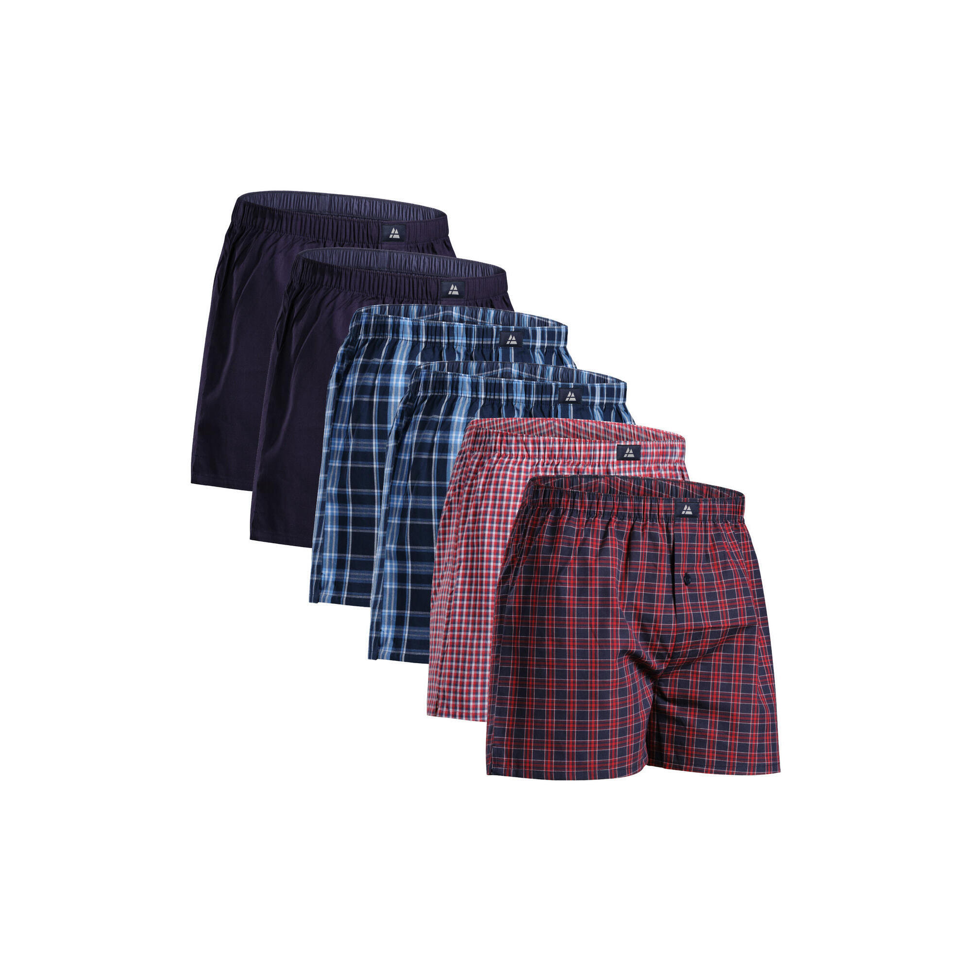 Danish Endurance - Caleçons American Boxers - Slip Shorty - Rouge - 48 Xl - Decathlon