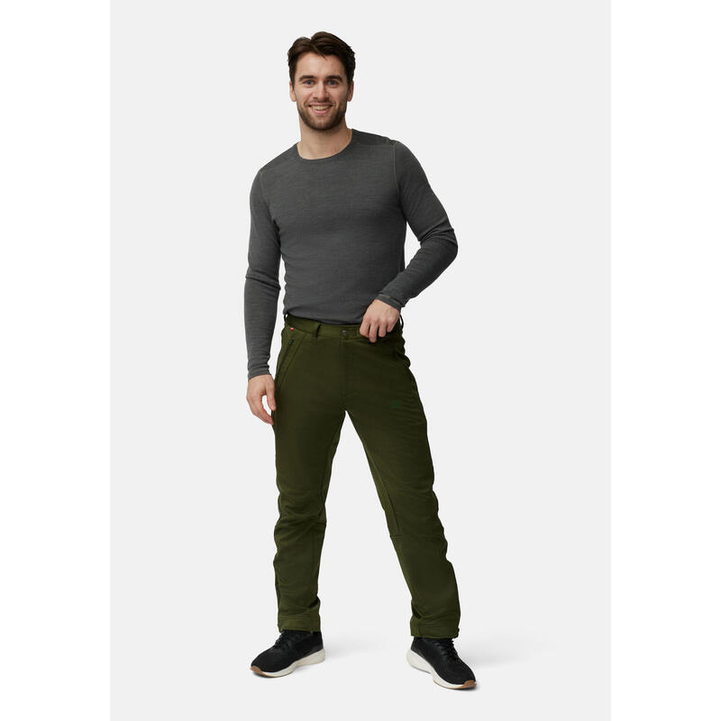 Outdoorhose Soft Shell Pants dunkelgrün