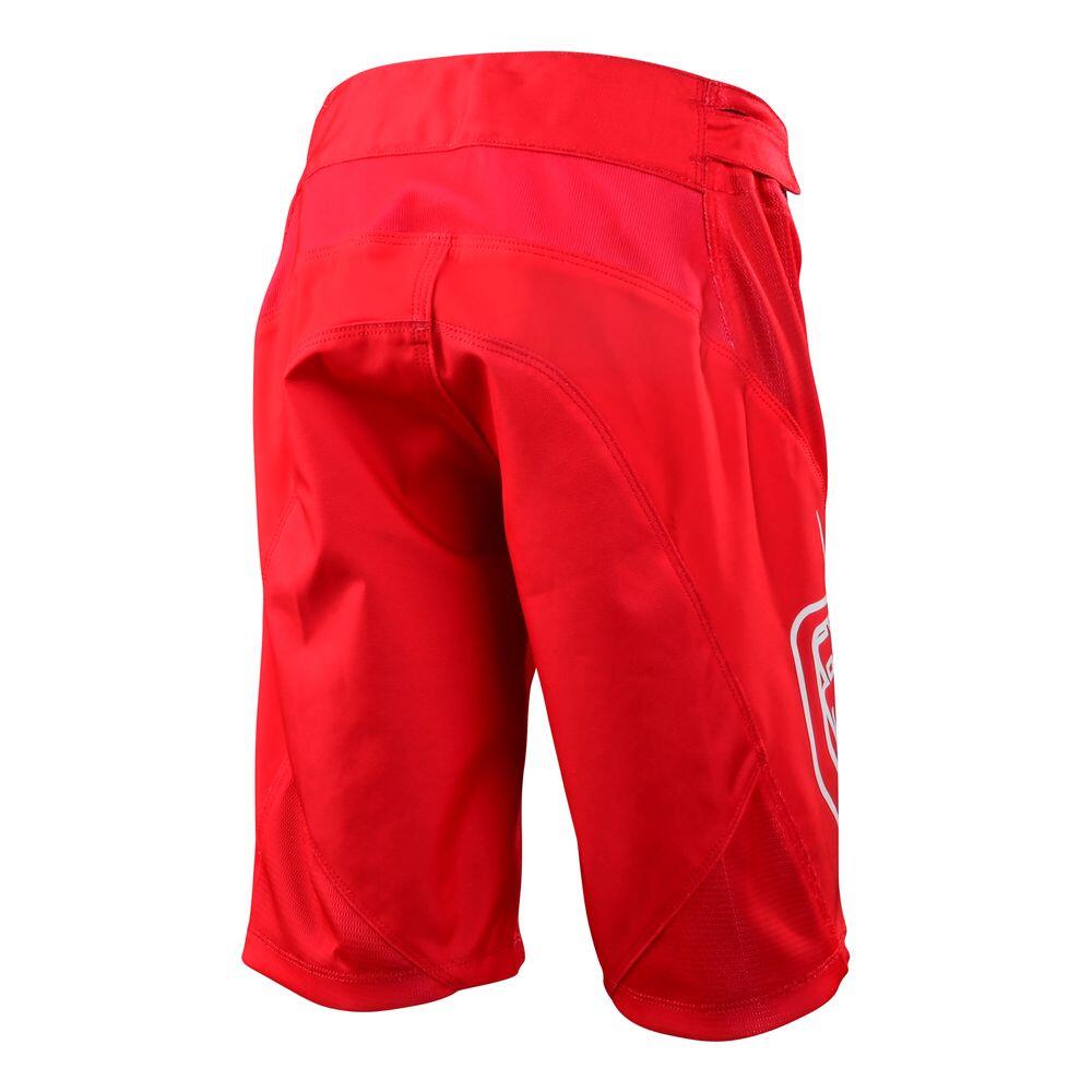 Pantalones cortos MTB SPRINT ligeros para DH y Enduro Rojo Hombre 2/2