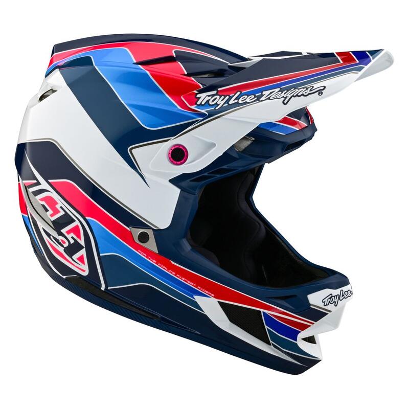 Casco MTB D4 POLYACRYLITE BLOCK  Blu