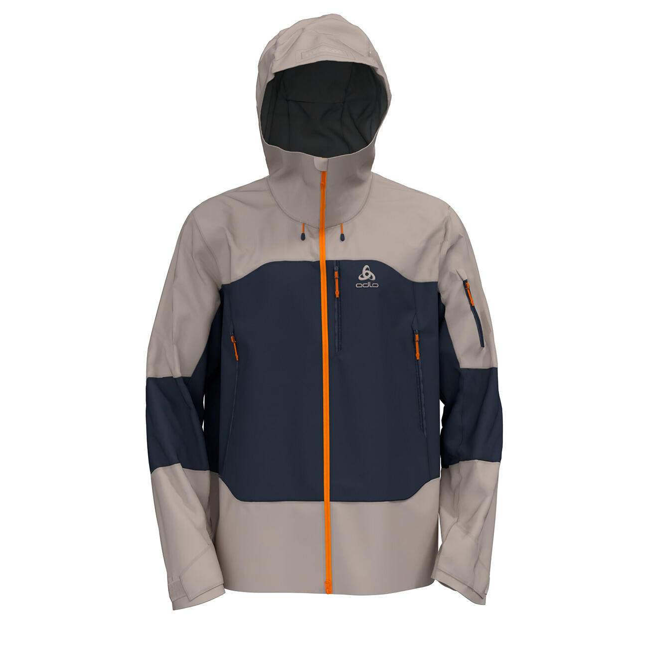 Odlo - Veste Hardshell Odlo X-alp 3l - Manteau - Gris - 42 M/l - Decathlon