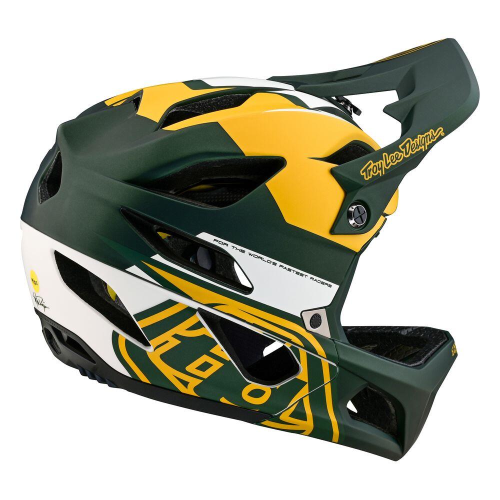 MTB-helm STAGE VECTOR, perfect voor downhill  Groen 4/6