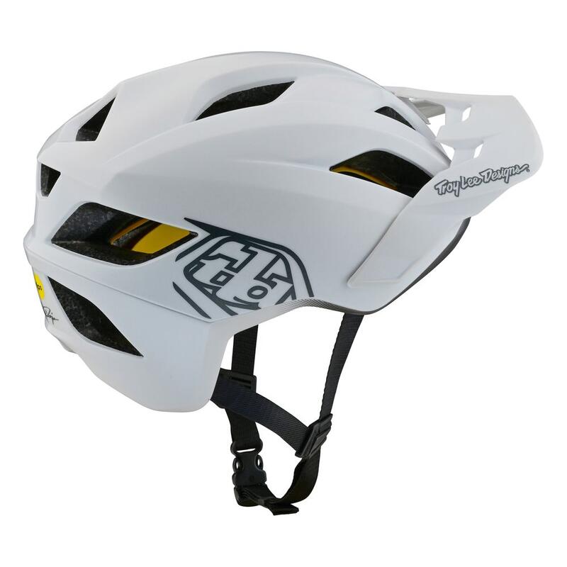 Casco MTB FLOWLINE POINT con 14 fori di ventilazione  Bianco