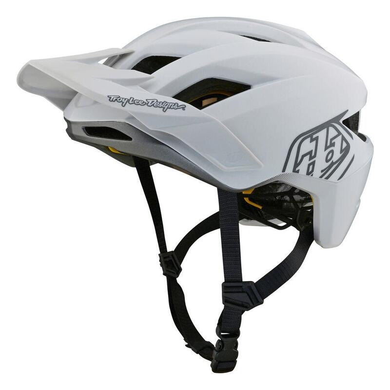 Casco MTB FLOWLINE POINT con 14 fori di ventilazione  Bianco