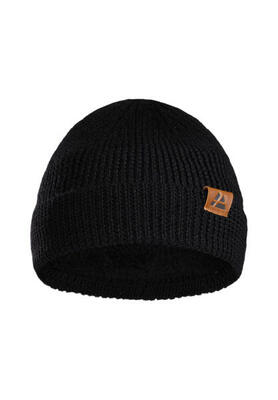 Beanie Merino Fleece dunkelgrau