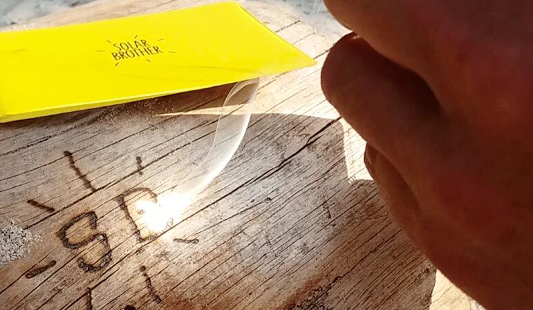 Solar Brother AdventureKit - Specchio infrangibile con Firecard 6/8
