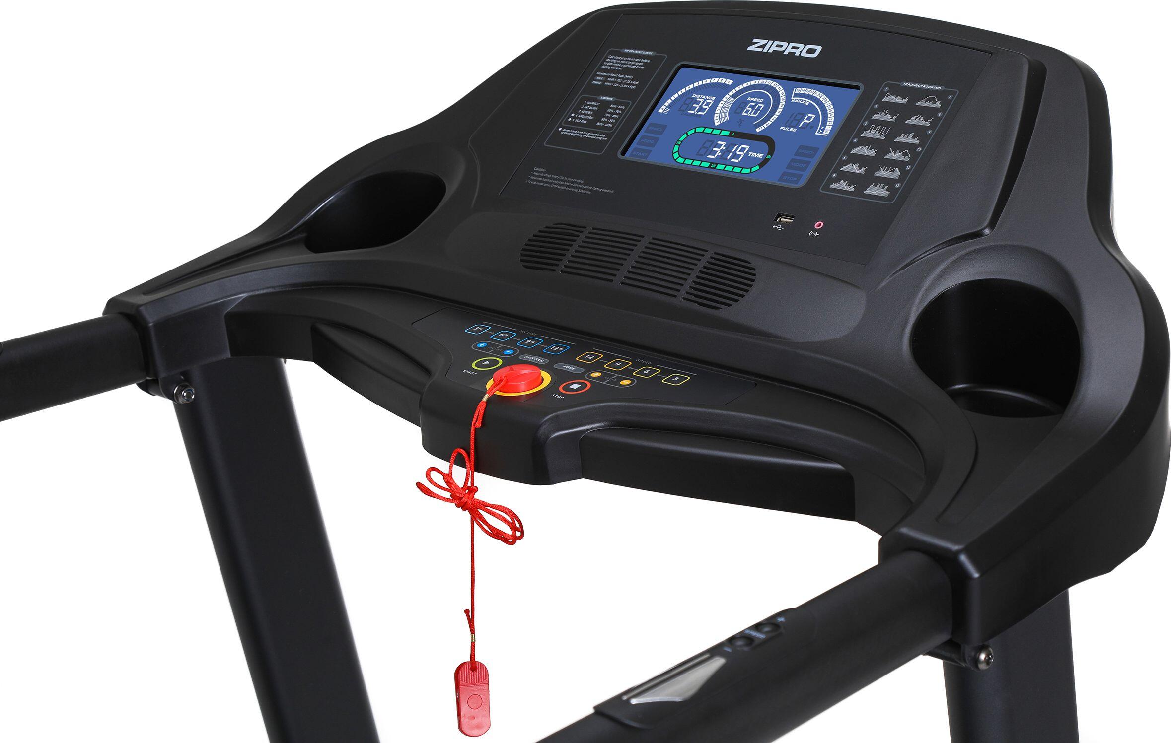 Refurbished -Laufband Notus 135 x 47 cm, 18km/h, mit Bluetooth- In gutem Zustand 4/8