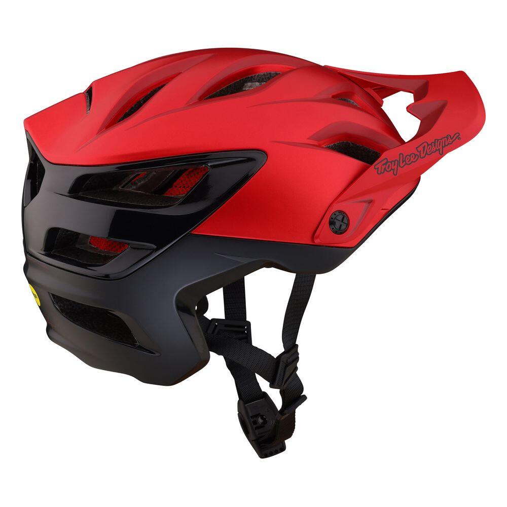 Casque VTT A3 avec technologie MIPS et système 360° Precision Fit Rouge Homme 3/5