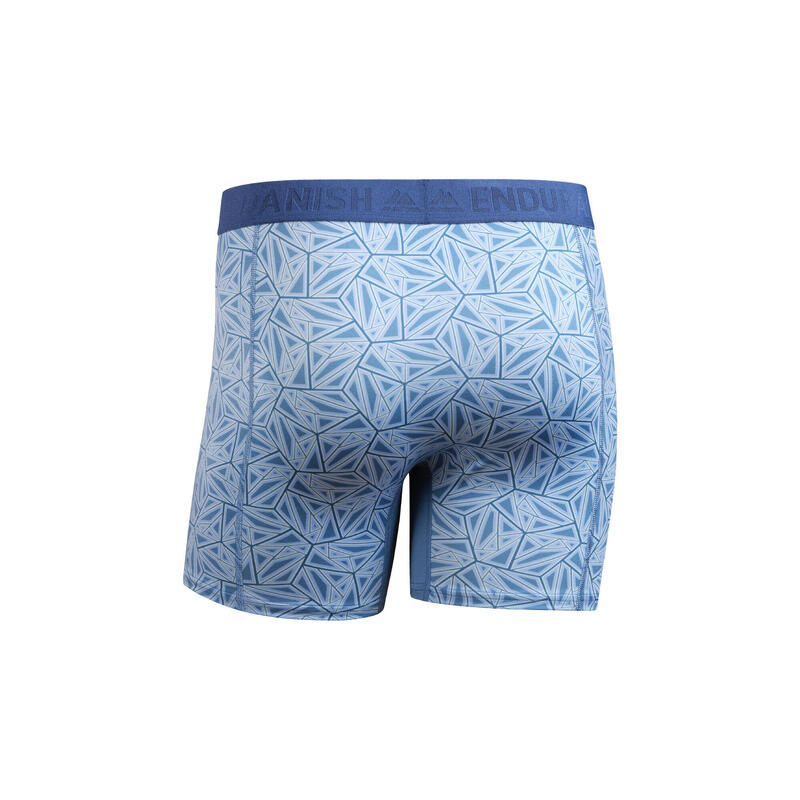 Boxershorts Sport Trunks blau atmungsaktiv hygienisch multifunktional