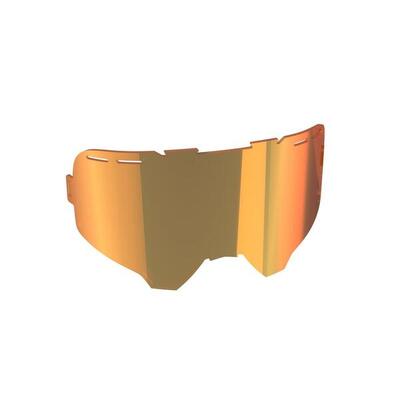 Lente di ricambio iridescente per maschera bici Leatt Arancione