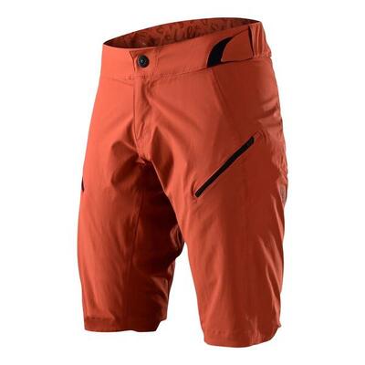 Mtb-short lilium shell, elastisch en ventilerend, dames, bruin