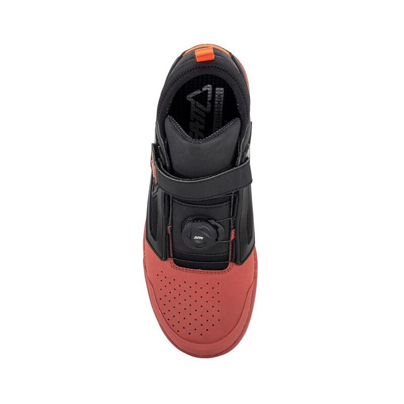 Scarpe MTB 3.0 Flat Pro per Enduro Rosso Unisex