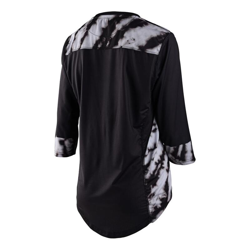 Maglia MTB MISCHIEF ultra elasticizzata con manica a tre quarti donna Nero