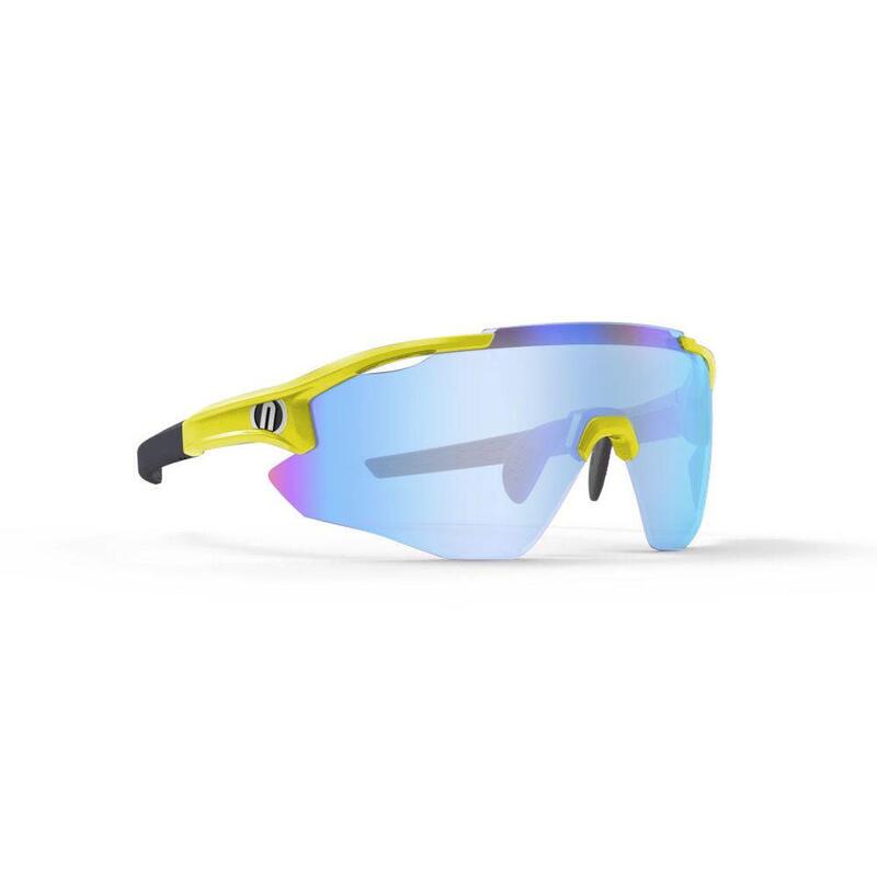 Occhiali da sole NOVA - Crystal Yellow Fluo, Super White