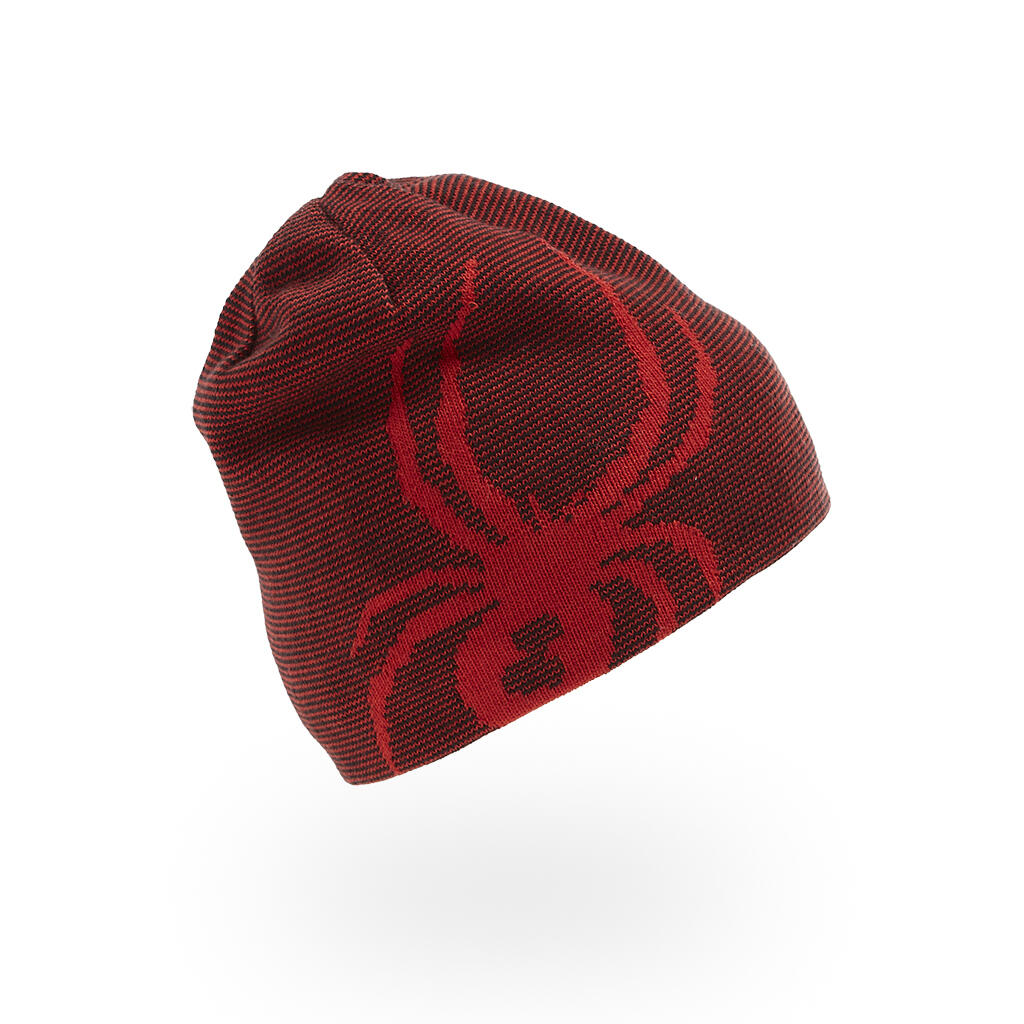 Spyder - Bonnet Ski Petit Garçon - Reversible Bug - Chapeau - Rouge - Decathlon