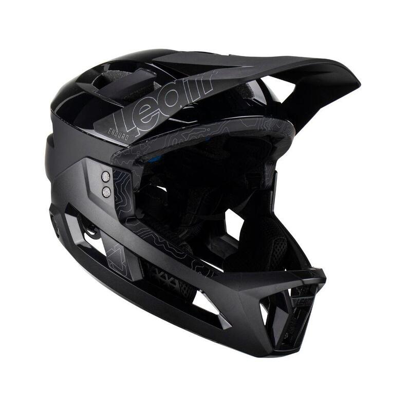 Casco MTB 3.0 per Enduro versatile con mentoniera removibile Nero Uomo