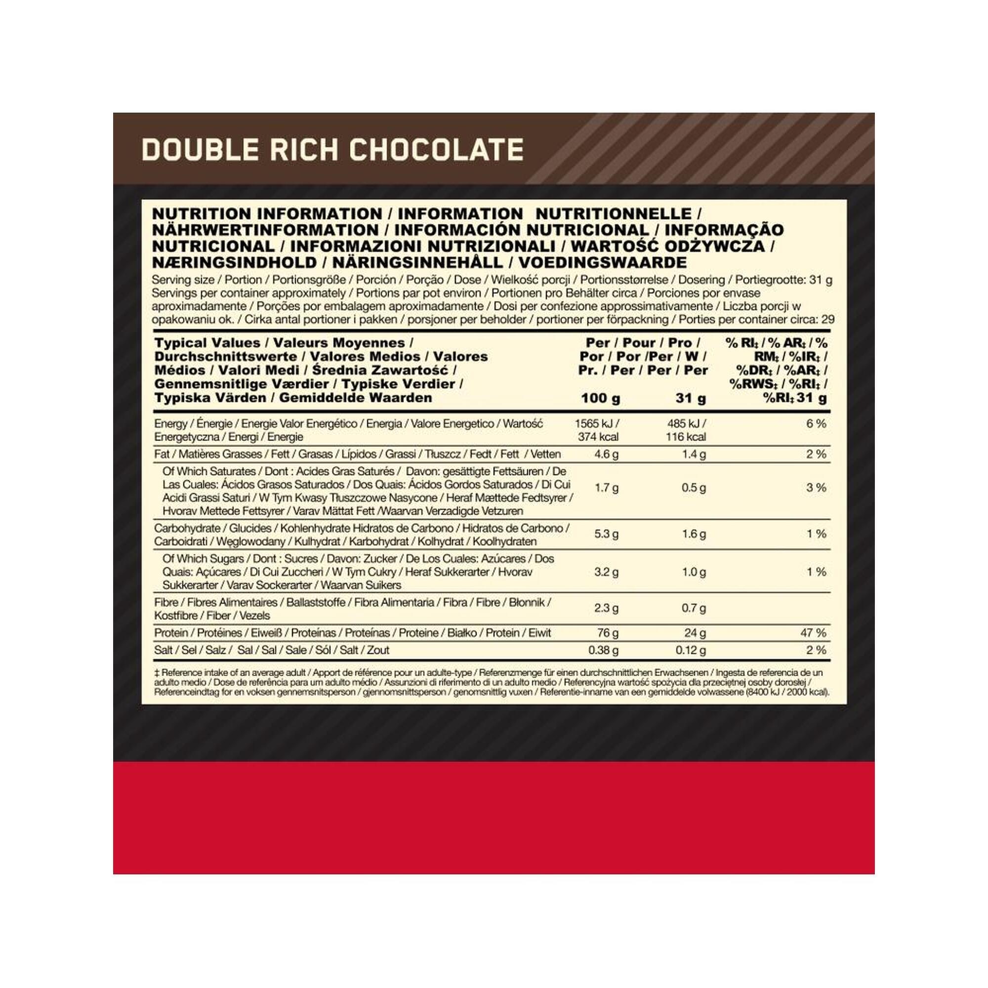 Optimum Nutrition - 100% Whey Gold Standard 924 g - Proteína de alta qualidade