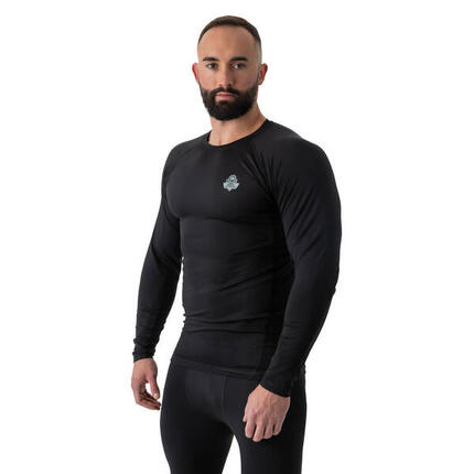 MMA-Rashguard Herren DBX Bushido BlackRSL langärmlig