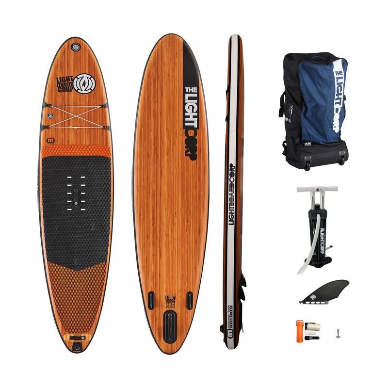 ISUP MFT WOOD FREERIDE  12´4“  x 33" x 6" incl.Finne, Pumpe und Transporttasche