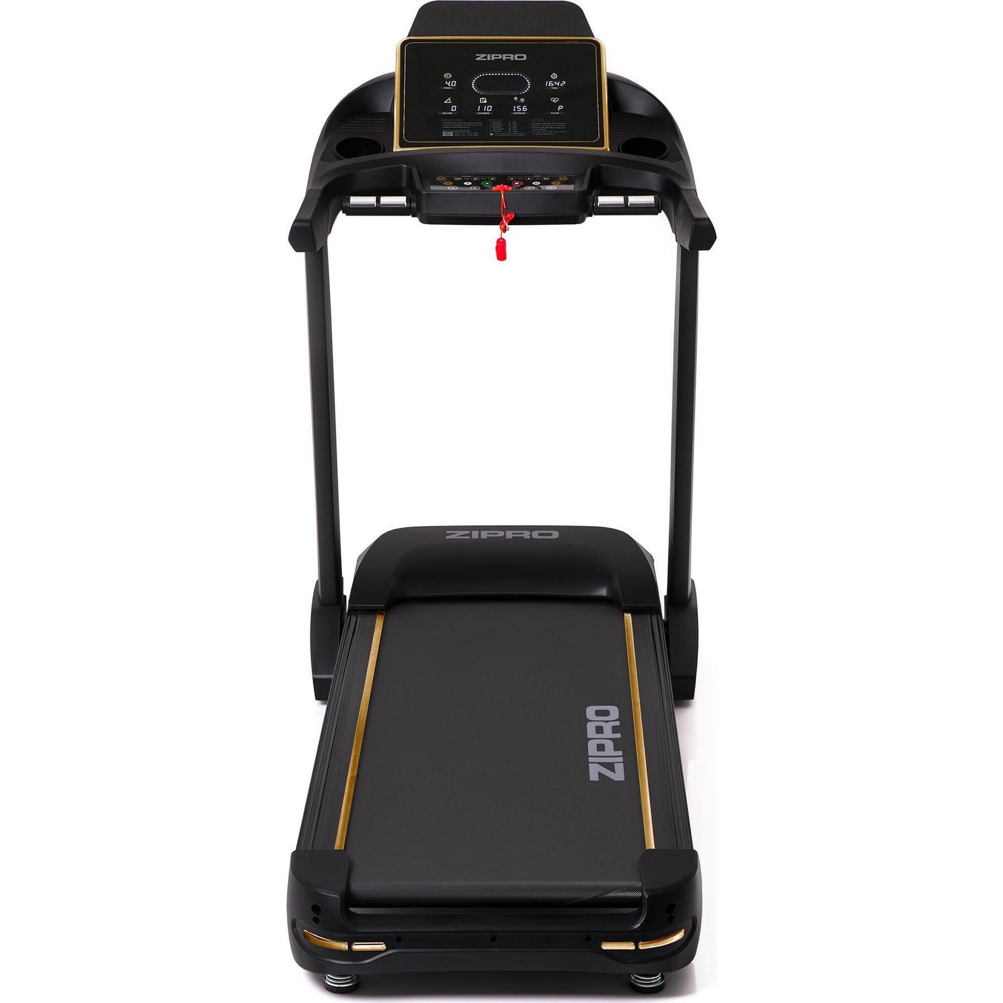 Zipro Pacemaker Gold iConsole+ Passadeira Elétrica para corrida