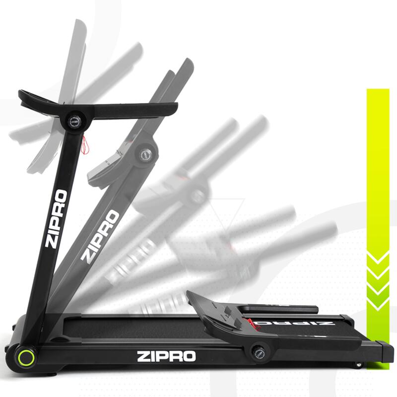 Cinta de correr Zipro Pacto 125 x 45 cm, 16 km/h, iConsole+, Kinomap, Bluetooth