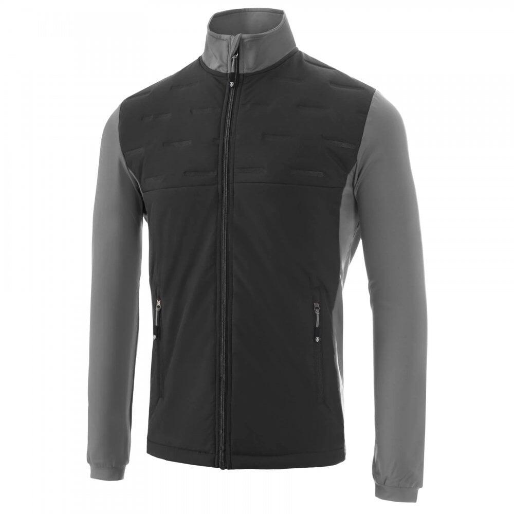 ISLAND GREEN ISLAND GREEN Padded Jacket - Black/Charcoal