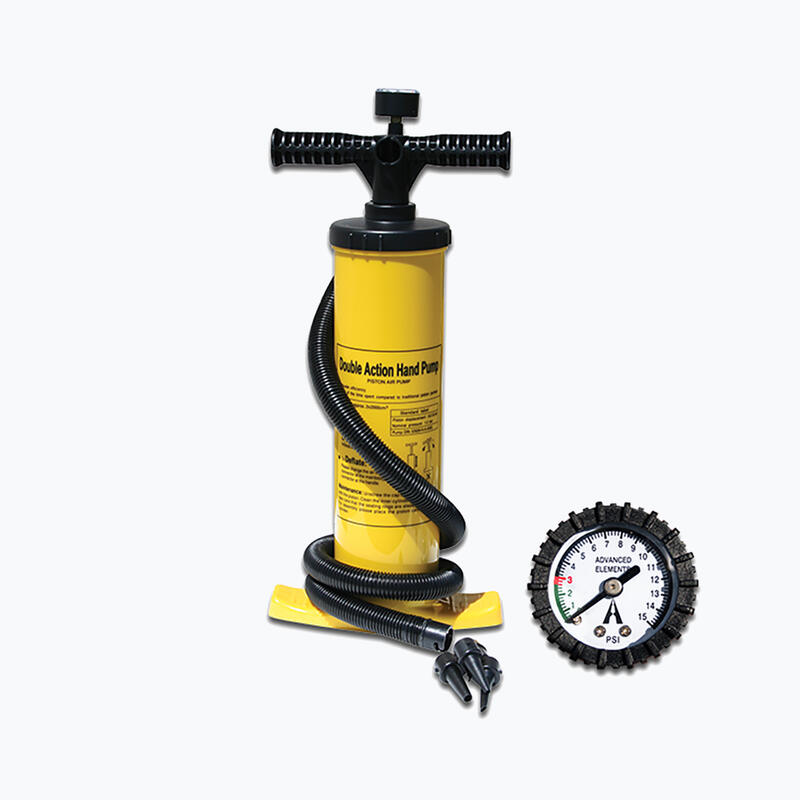 Pompe rapide double piston avec manomètre YT-7350 YATO - DEKKAL