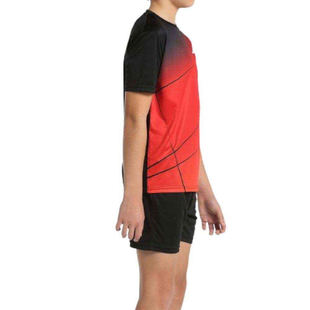 Conjunto ginástica respiravéis criança JOHN SMITH BAJEA SET. Vermelho 3/4