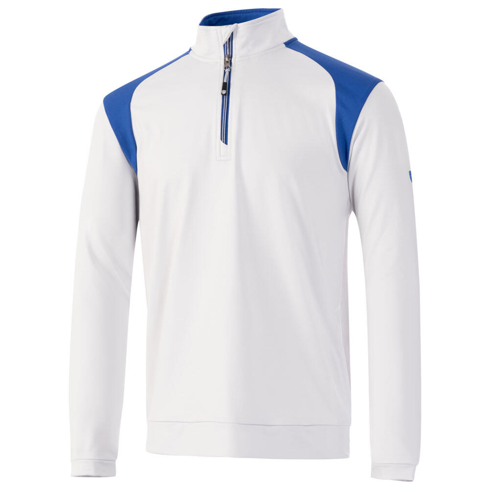 Island Green Mens Panelled Quick Dry Stretch Golf Top Layer 1/3