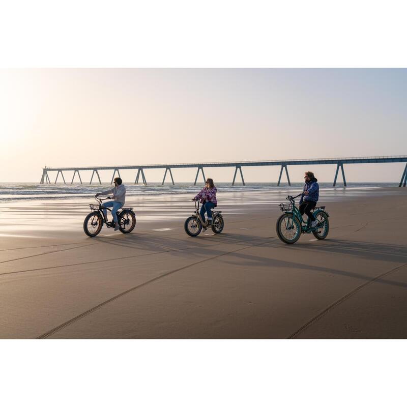 Bicicletta a pedalata assistita Fat Beach Cruiser unisex 26″