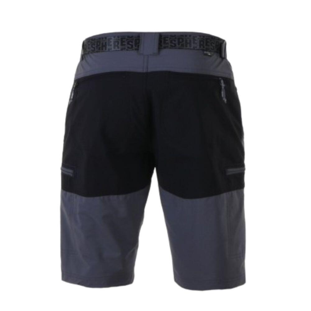 Calções de Trekking Viagem - TRAVEL SPHERE PRO KOLA Homem. Cinzento-Preto 2/2